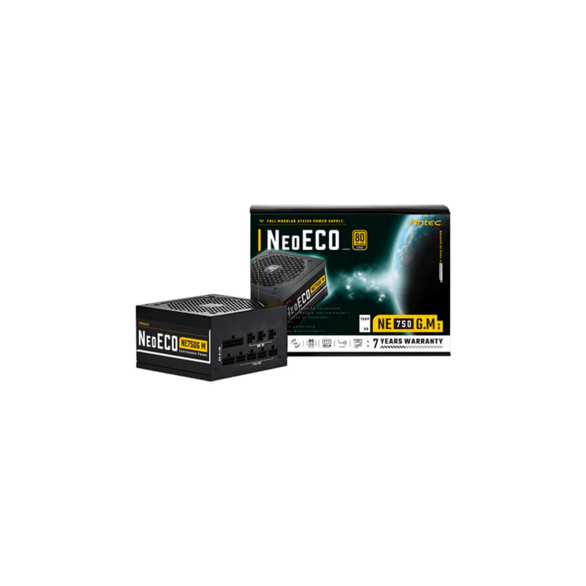 Antec Neo Eco NE750GM 750W 80+ Gold Modular PSU (X7000A081-17) Antec Neo Eco NE750GM 750W 80+ Gold Modular PSU (X7000A081-17)
